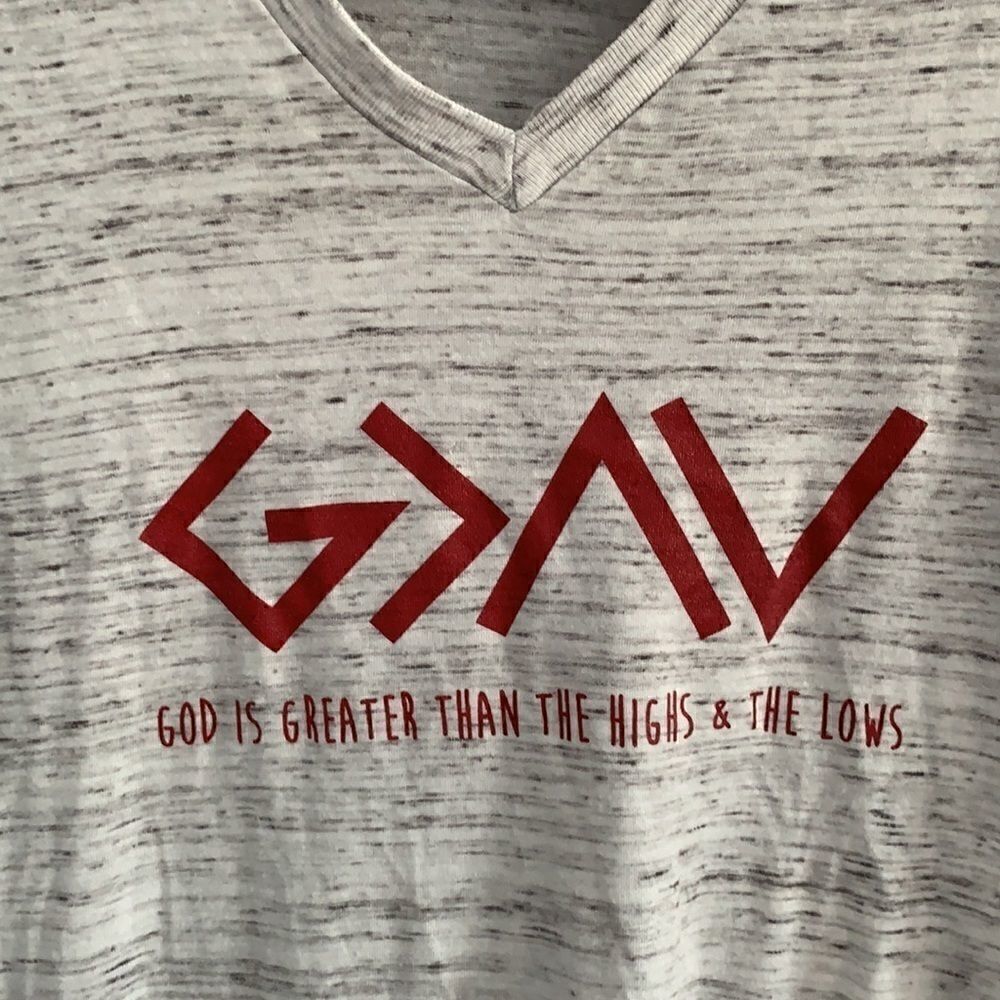 Grey short sleeve tee- size S - Picture 2 of 5